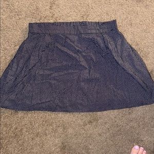 Little white polka dot skirt